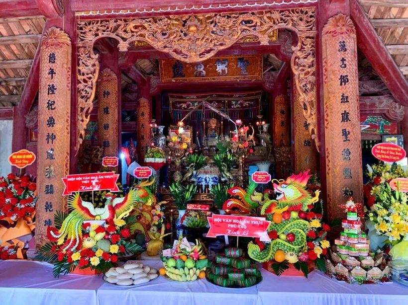 Une cérémonie annuelle d'offrande d'encens pour commémorer le prince Lang Liêu, le septième roi Hùng, aura lieu le 7 mai dans la ville de Viêt Tri, dans la province de Phu Tho (Nord). Photo : Comité d'organisation