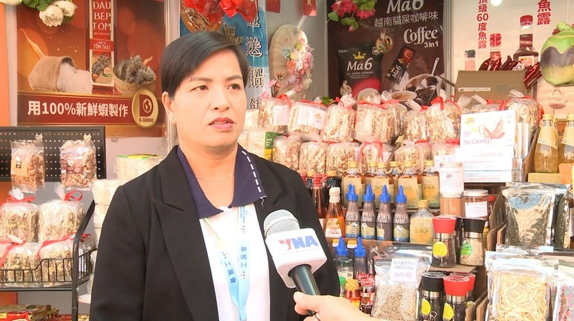 Nguyen Ngoc Ha, directrice de Viet Kwong, une compagnie qui exporte vers Hong Kong. Photo: bnews.vn