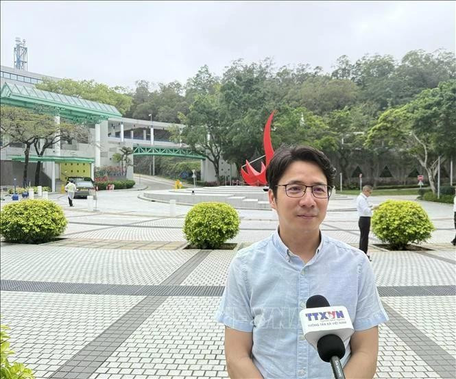 Le professeur associé Nguyên Tuân Anh, actuellement en poste au Département des sciences de la vie de l’Université des sciences et technologies de Hong Kong (HKUST). Photo : VNA