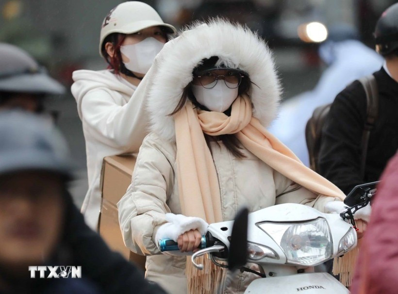 Le froid s’accentue encore en début de semaine. Photo: VNA