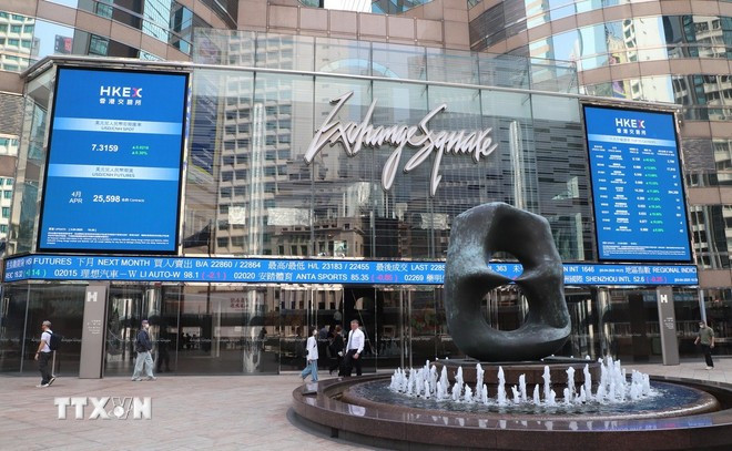 Fin 2023, plus de 100 entreprises de l’ASEAN étaient cotées à la Bourse de Hong Kong, dont deux vietnamiennes. Photo: VNA