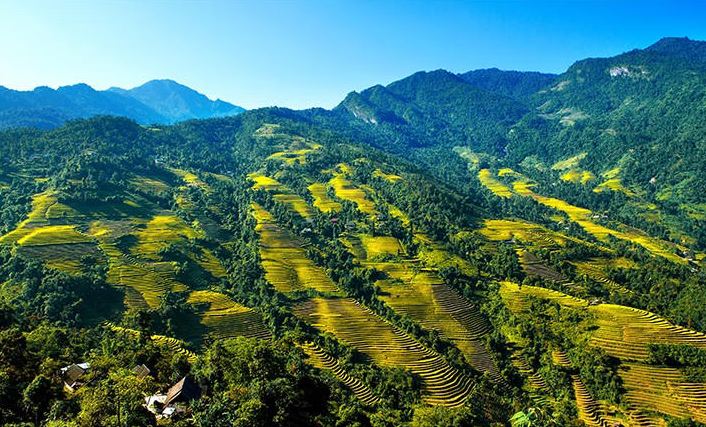 Panorama du parc national de Bat Xat dans la province septentrionale de Lào Cai. vneconomy.vn