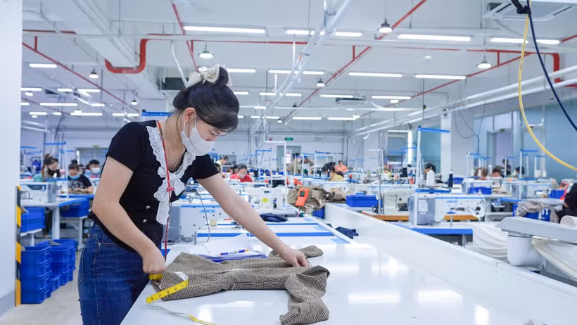 Activités de production chez Destination Garment Company Limited. Photo: VNA