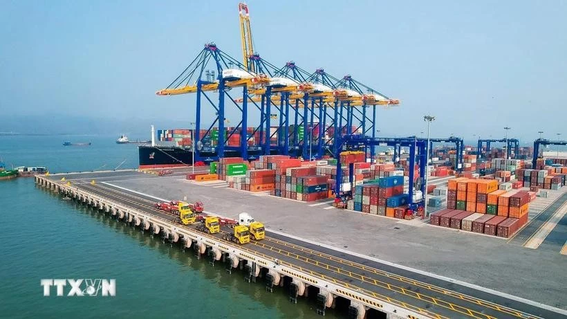 Vue du port de Lach Huyên, à Hai Phong. Photo: VNA