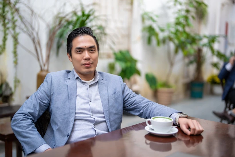Huy Nguyên, fondateur et PDG de Phygital Labs. Photo : VietnamPlus