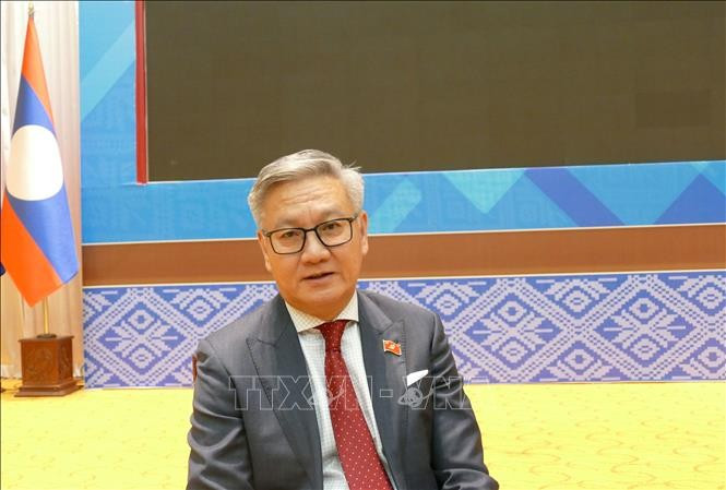 Le ministre lao des Affaires étrangères, Thongsavanh Phomvihane. Photo : VNA