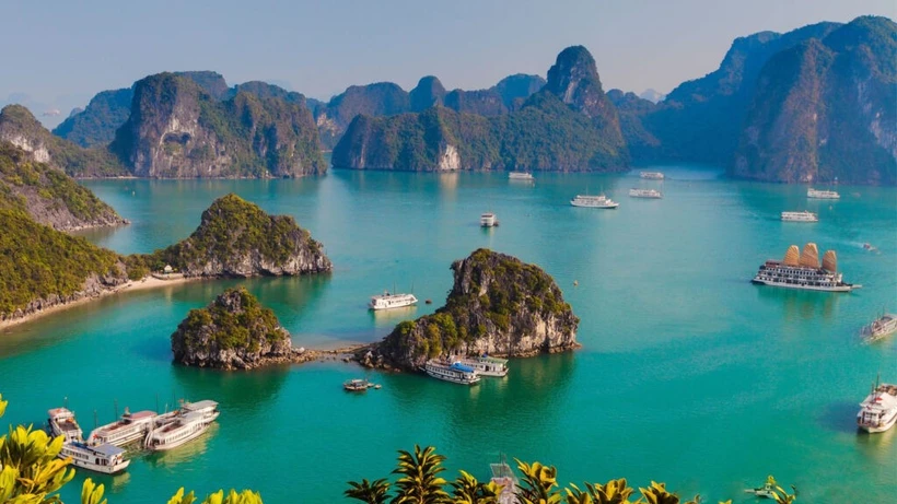 La baie de Ha Long est l'une des destinations touristiques les plus populaires du Vietnam. 
