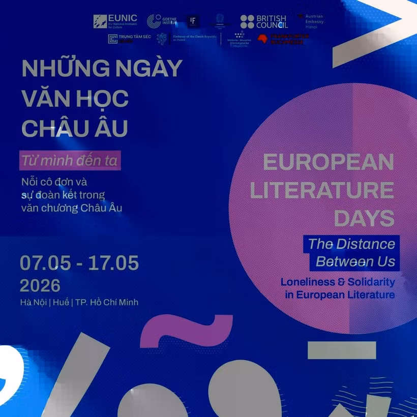 Les Journées européennes de littérature 2026 se tiendront du 7 au 17 mai. Photo : organisateurs