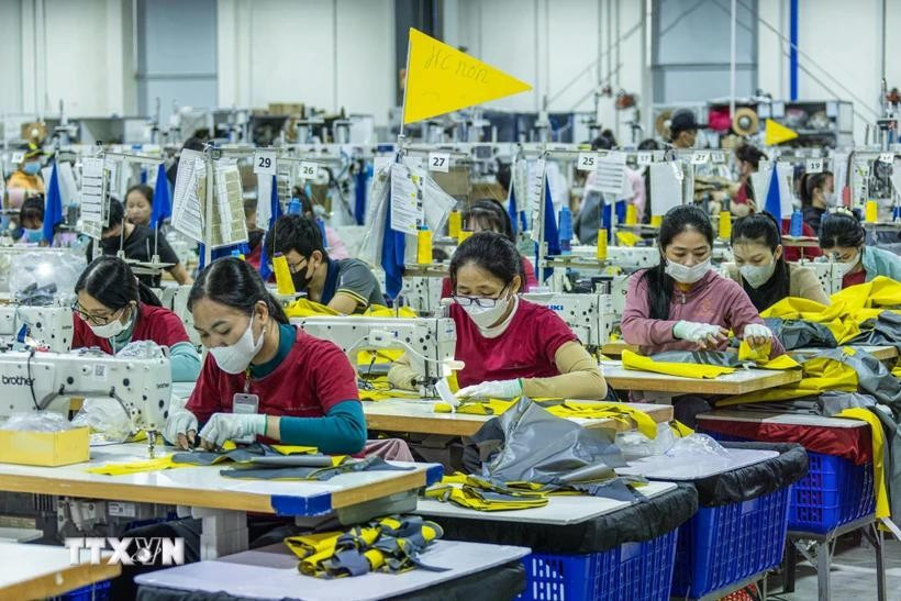 Les projets d’IDE à Quang Ngai ont créé des emplois et des revenus pour de nombreux travailleurs locaux. Photo : VNA