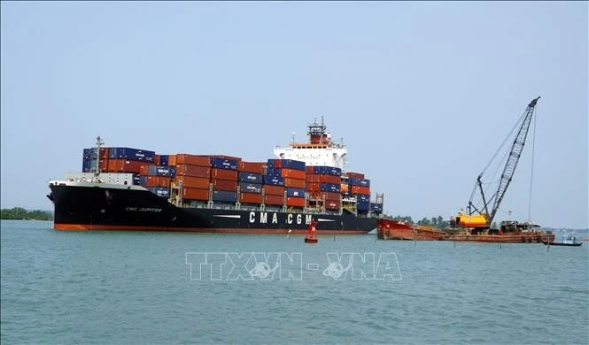 Le port maritime de Chu Lai, à Quang Nam, accueille des navires jusqu’à 30.000 TPL. Photo : VNA