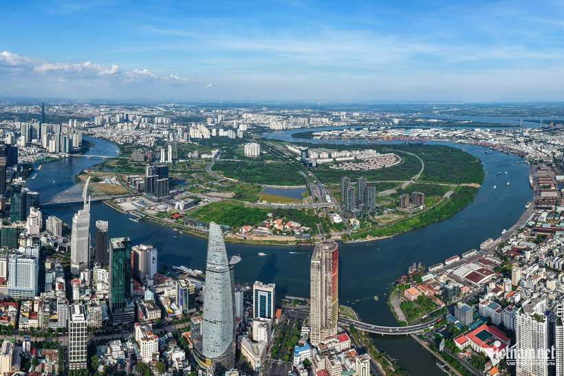 Une coin de Hô Chi Minh-Ville. Photo: Vietnamnet