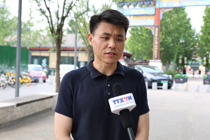 Wei Wei, chercheur chinois sur le Vietnam et chef du département de langue vietnamienne à la Radio et Télévision centrale de Chine (CCTV). Photo : VNA
