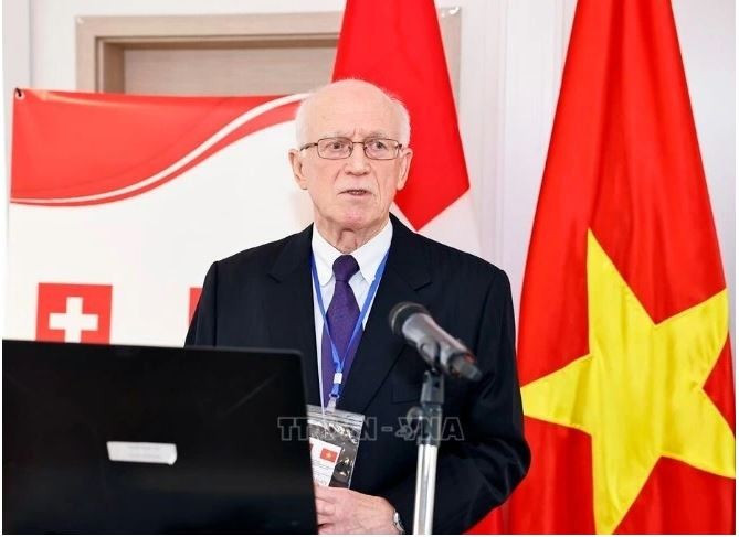 Philip J. Weights, coprésident de l’Association suisse des FinTech (SFTA). Photo: VNA