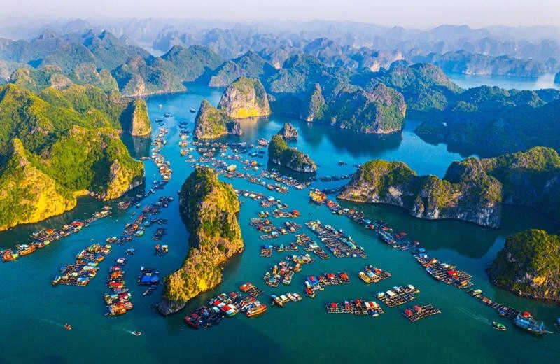 Hollywood vient de choisir Cat Bà (Hai Phong) comme lieu de tournage d'un nouveau projet de film qui devrait être largement diffusé sur Netflix et HBO. Photo: vneconomy.vn