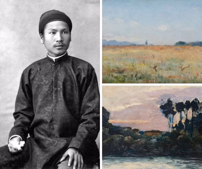 Vingt peintures à l’huile originales représentant des paysages, réalisées par l’empereur Hàm Nghi i (1871-1944) seront présentées du 24 avril au 10 mai à Hanoï. Photos: CTV/CVN
