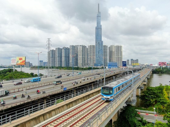 La ligne de métro Bên Thành - Suôi Tiên. Photo: icci.com.vn