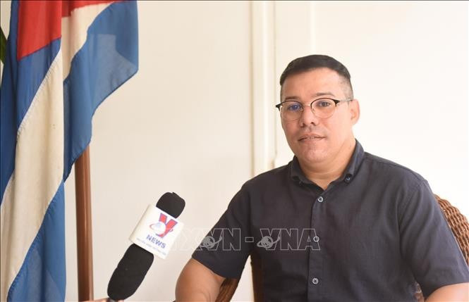 Le Dr Ruvislei González Saez, du Centre d’études de politique internationale de Cuba. Photo : VNA