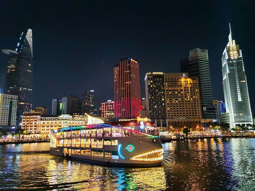 Croisière sur la rivière Saigon. Photo: baodautu.vn