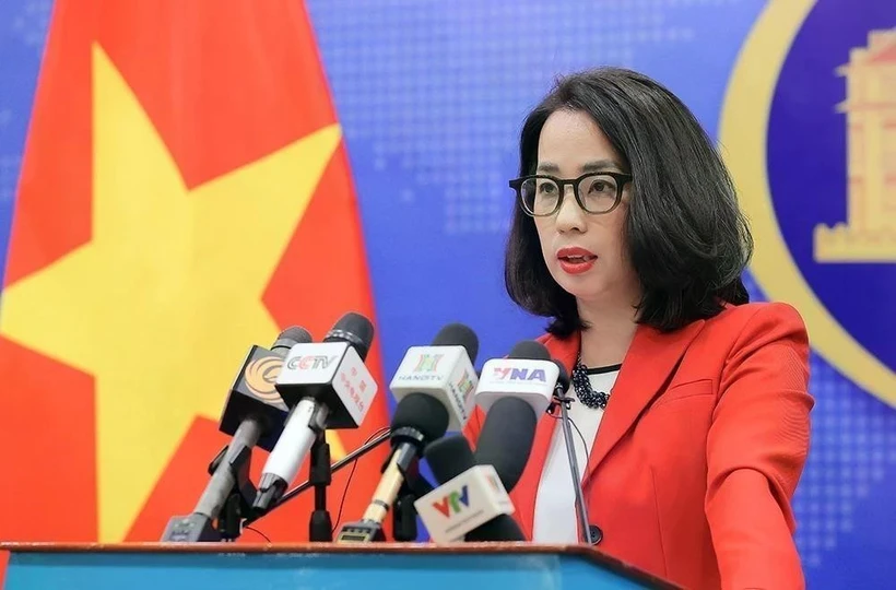 Pham Thu Hang, porte-parole du ministère des Affaires étrangères. Photo : VNA