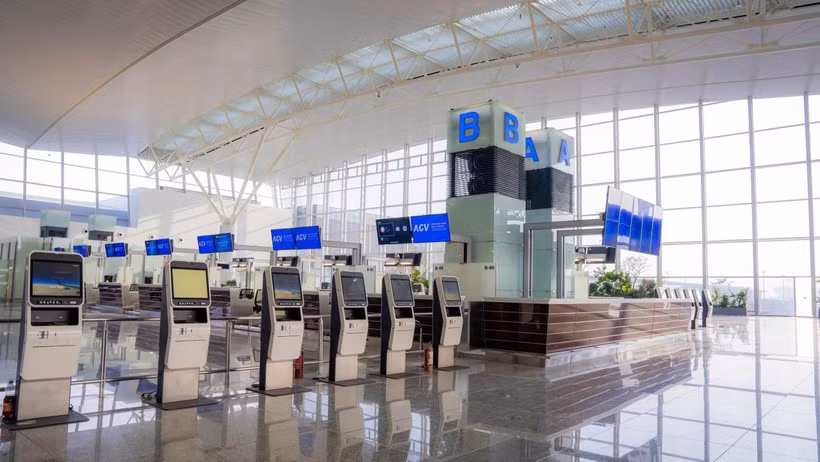 Au terminal 2 de l’aéroport international de Nôi Bài. Photo : VNA