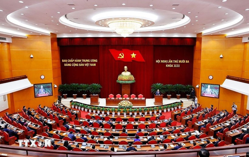 Le 14e Congrès national du Parti communiste du Vietnam devrait se tenir sur 7 jours, du 19 au 25 janvier 2026. Photo : VNA