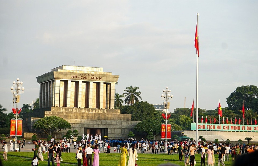 Mausolée du président Hô Chi Minh. Photo: VNA 