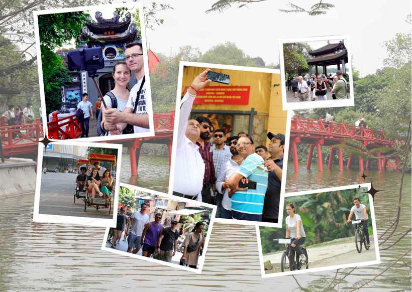 Plus de 15,5 millions de visiteurs ont été accueillis à Hanoi entre janvier et juin 2025. Photo : VNA
