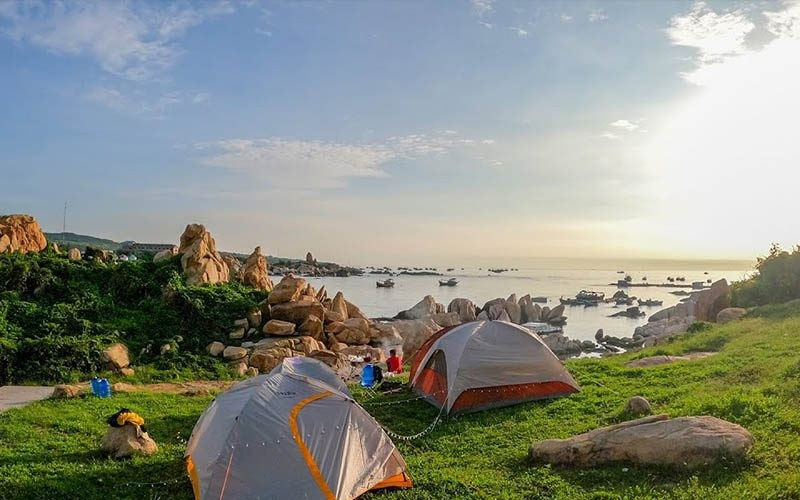 Mui Ne à découvrir en camping. Photo: CTV