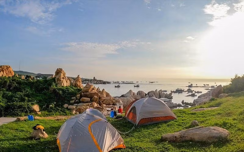 Mui Ne à découvrir en camping. Photo: CTV