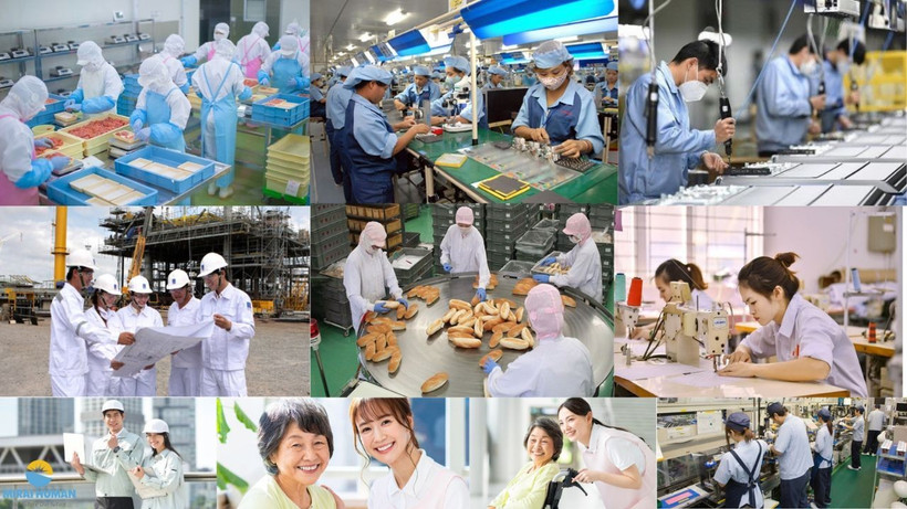 Le Vietnam a envoyé 144.345 travailleurs à l’étranger dans le cadre des programmes d’exportation de la main-d’œuvre. Photo d'illustration: vieclam24h.vn