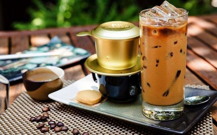 Le café au lait glacé vietnamien.