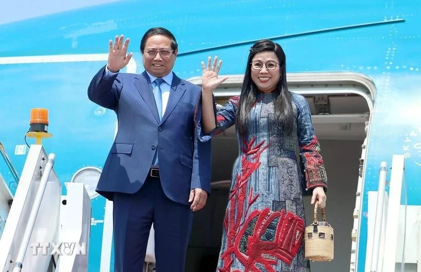 Le Premier ministre Pham Minh Chinh et son épouse attendus en Estonie. Photo : VNA