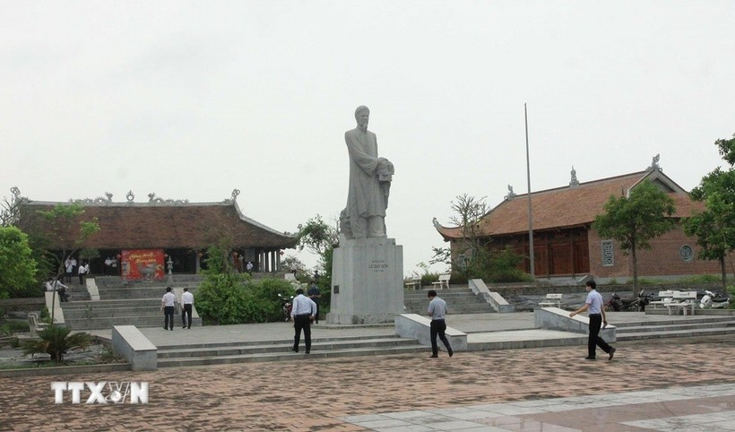 Le mémorial dédié au savant Lê Quy Dôn, dans la province de Hung Yên. Photo : VNA