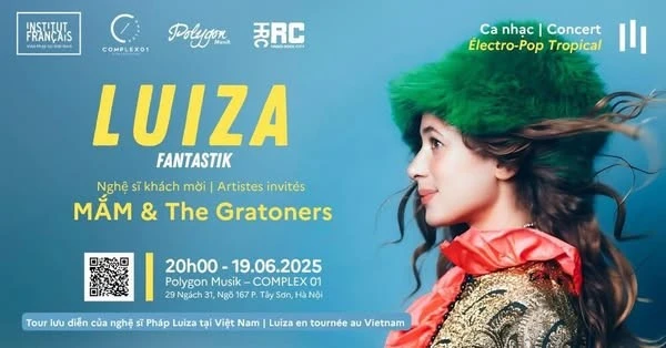 Le célèbre groupe français Luiza se produira dans quatre grandes villes du Vietnam. Photo: ifv.vn