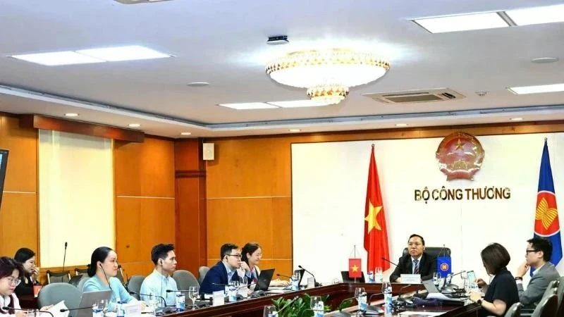 Le vice-ministre de l’Industrie et du Commerce, Nguyên Hoàng Long. Photo : ministère de l’Industrie et du Commerce