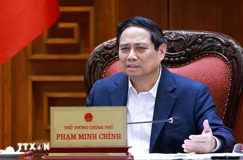 Le Premier ministre Pham Minh Chinh. Photo : VNA