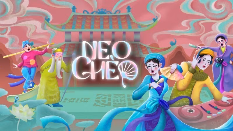 Un groupe d’étudiants de la génération Z à Hanoi a décidé de redonner vie au chèo (théâtre populaire), grâce à leur projet créatif intitulé «Neo Chèo». Photo : NDEL