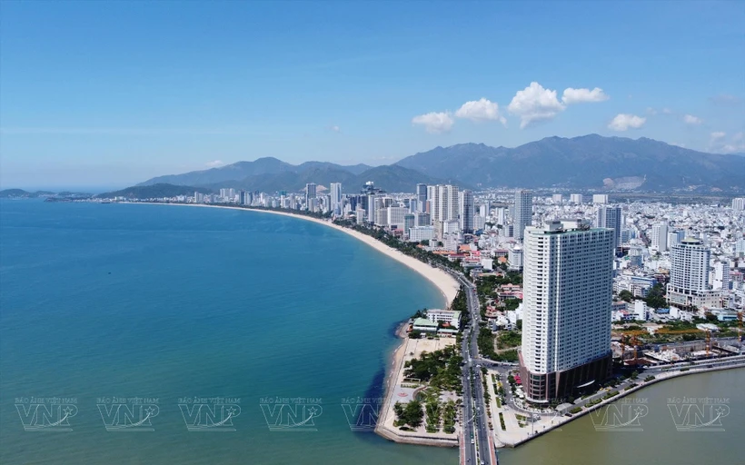 La ville de Nha Trang vue d'en haut. Photo: VNP