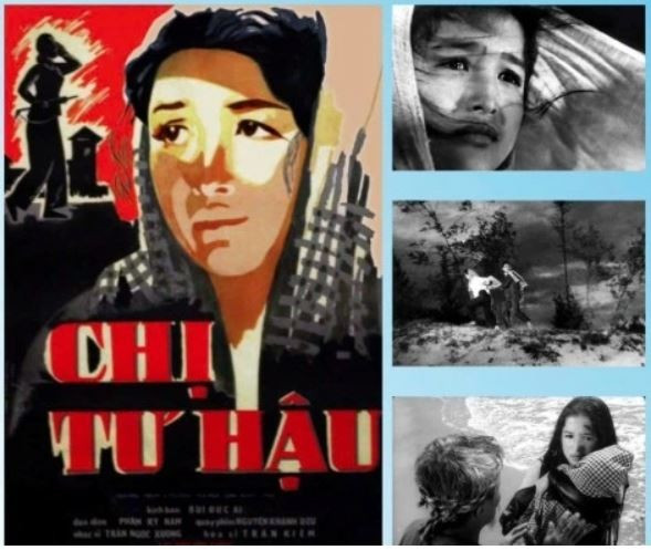 Affiche du film Chi Tu Hâu (Madame Tu Hâu), une œuvre exemplaire du cinéma révolutionnaire vietnamien. Photo : baovanhoa.vn