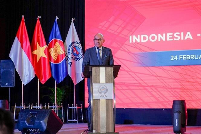 Le vice-ministre indonésien des Affaires étrangères, Armanatha Kristiawan Nasir. Photo; VNA