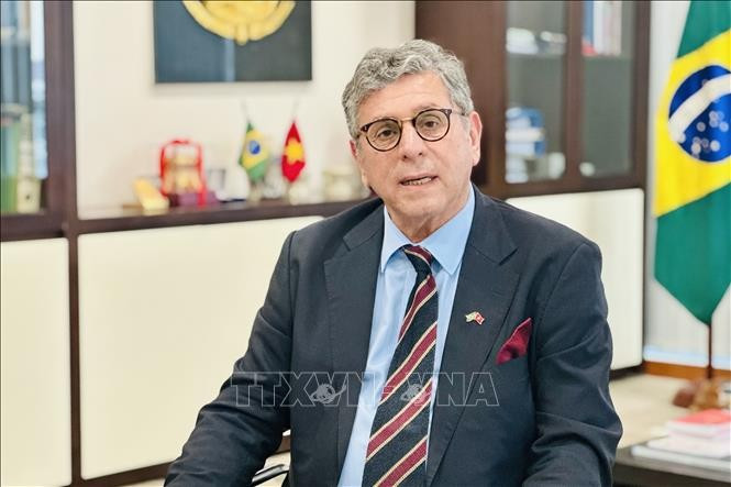 L’ambassadeur du Brésil au Vietnam, Marco Farani. Photo: VNA