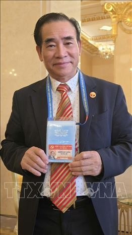 Nguyên Huy Thang, journaliste vietnamien résidant en Allemagne. Photo: VNA