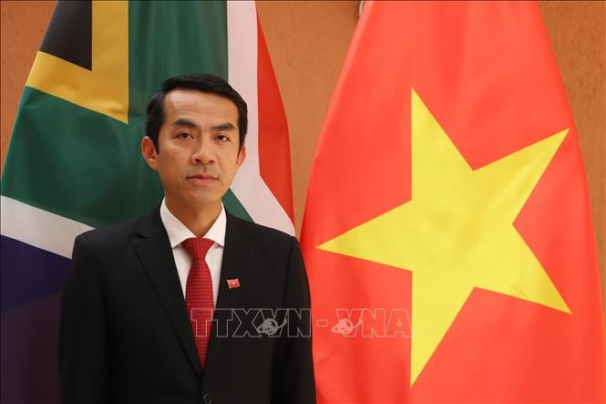 L’ambassadeur du Vietnam en Afrique du Sud, Hoàng Sy Cuong. Photo : VNA