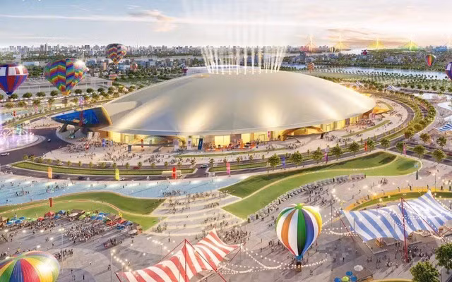 La Foire d'Automne 2025 se distingue comme la foire organisée à la plus grande échelle, dans le centre d’exposition le plus grand et le plus moderne, et avec le plus grand nombre de participants. Photo: VietnamPlus