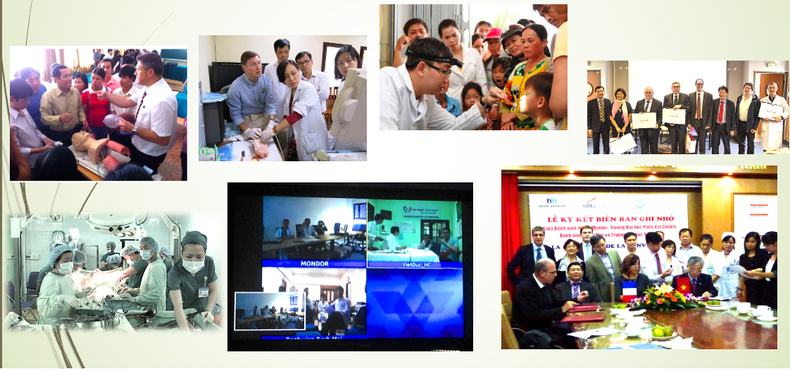 La coopération française au Vietnam dans le domaine de la santé est une coopération ancienne et structurante qui occupe une place singulière notamment dans le domaine de la formation, de la recherche et des partenariats hospitalo-universitaires. Photo: FSFV