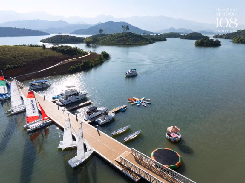 Un coin du site touristique du lac Nui Côc. Photo: kinhtetieudung.vn