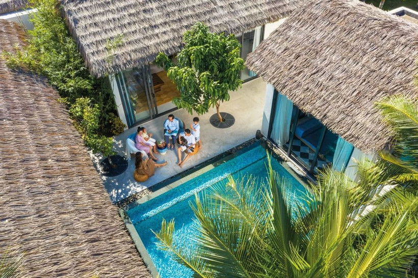 Le New World Phu Quoc Resort est une des adresses en Asie-Pacifique qui chouchoutent les enfants pour le bonheur des parents. Photo : Travel+Leisure