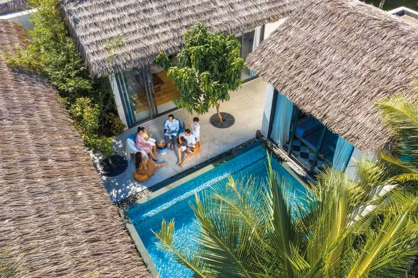Le New World Phu Quoc Resort est une des adresses en Asie-Pacifique qui chouchoutent les enfants pour le bonheur des parents. Photo : Travel+Leisure