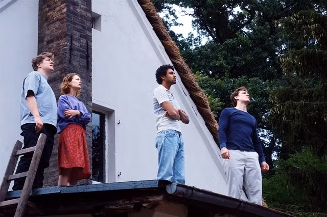 Scène extraite du film «Le Ciel rouge» du cinéaste Christian Petzold. Photo : Goethe Institute