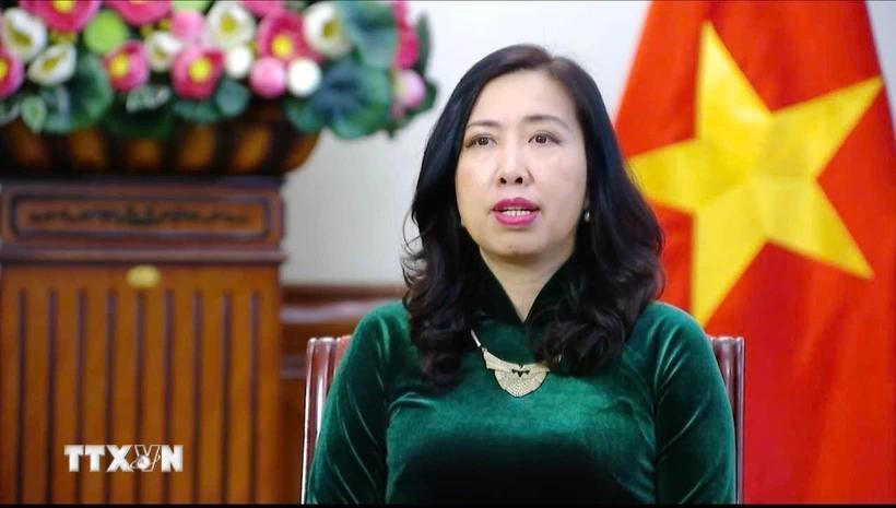 La vice-ministre des Affaires étrangères, Lê Thi Thu Hang. Photo: VNA